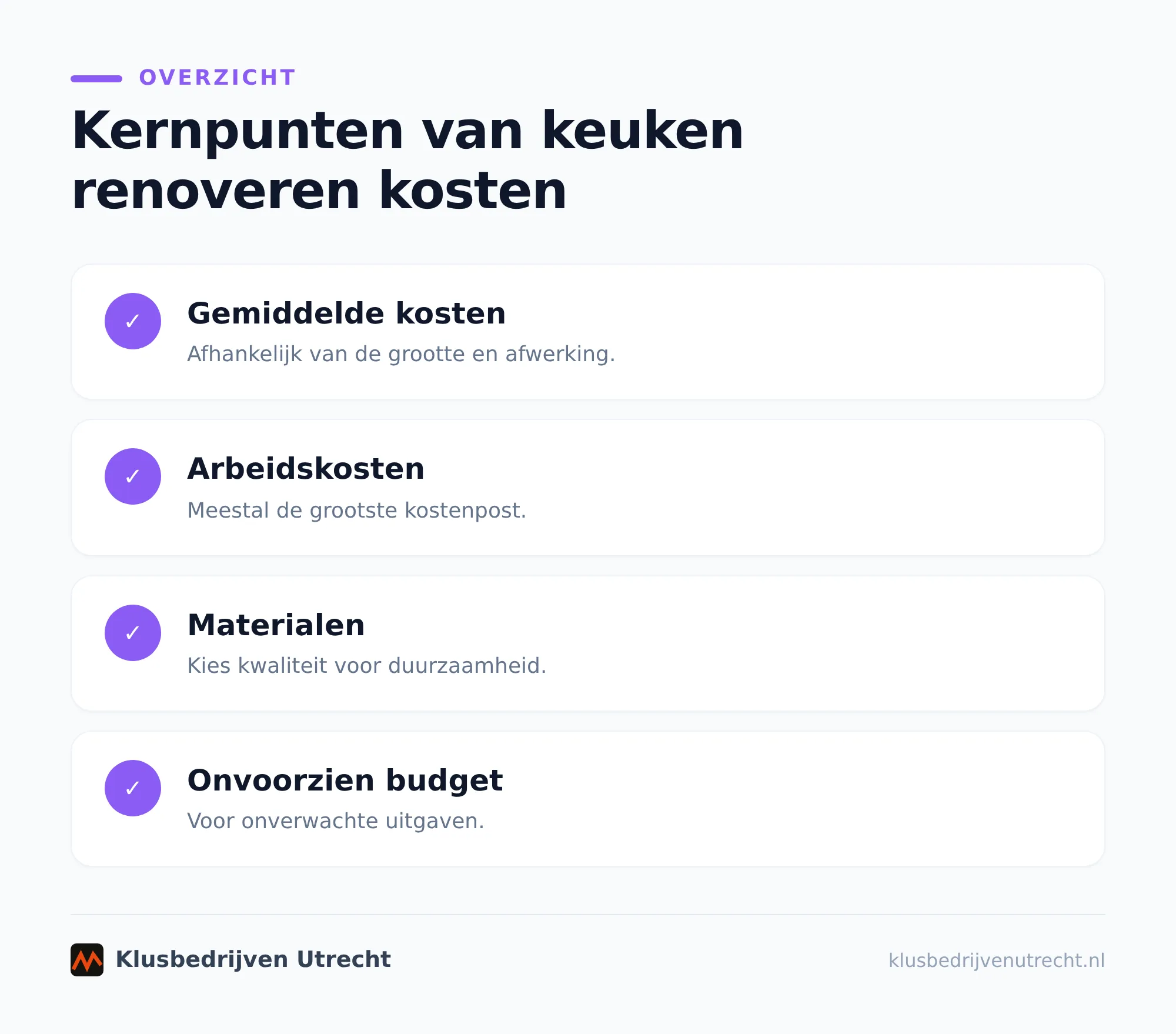 Stappenplan voor een keukenrenovatie